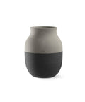 Kähler Omaggio Circulare Vase, Anthracite Grey