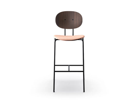 Piet Hein Bar Chair Black Edition Without Armrest by Sibast