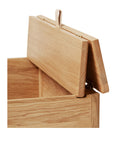 A Line Storage Bench 68, Oak by Form & Refine