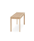 Lightweight Bench, White Oak by Form & Refine