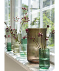 Lyngby Vase Glass, 9.8"