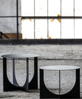 Sculptural End Tables Made in Denmark