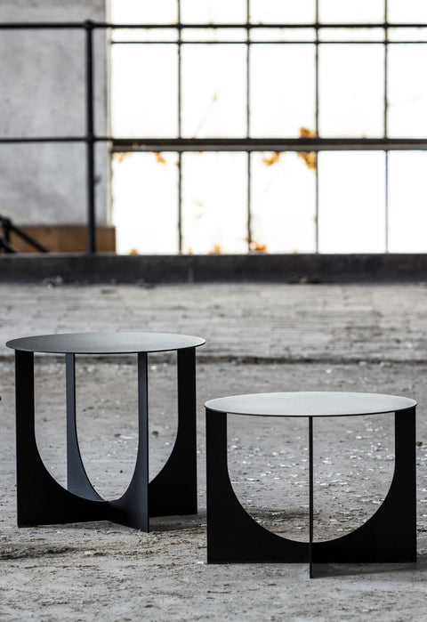 Sculptural End Tables Made in Denmark
