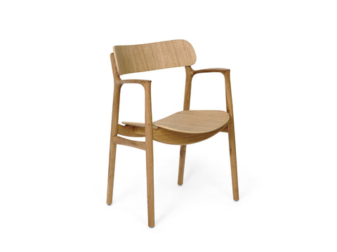 Asger Chair, Oak by Bent Hansen