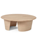 No 7 Lounge Table, Solid Oak White Oil by Sibast