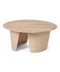 No 7 Lounge Table, Solid Oak White Oil by Sibast