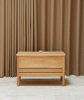 A Line Storage Bench 68, Oak by Form & Refine