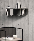 Curved Wall Shelf by Kristina Dam Studio
