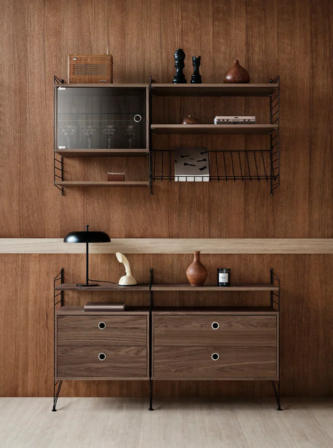 String Furniture: The Swedish Shelving System That Grows With You