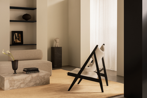 Knitting Lounge Chair by Ib Kofod Larsen for Audo Copenhagen