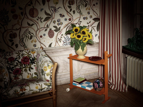 String Furniture: Scandinavian Museum Trolley