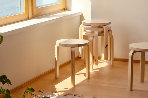 Alvar Aalto Stool 60 by Artek