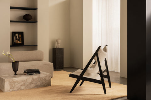 Knitting Lounge Chair by Ib Kofod Larsen for Audo Copenhagen