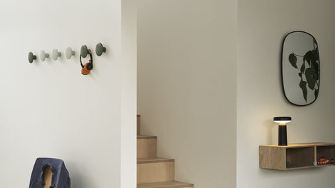 Dots Coat Hooks by Muuto, Minimalist Wood Coat Hooks