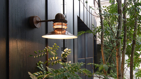 Scandinavian Outdoor Designer Wall Lamp by Louis Poulsen