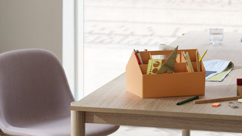sketch toolbox in orange by muuto 