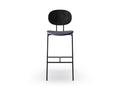 Piet Hein Bar Chair Black Edition Without Armrest by Sibast