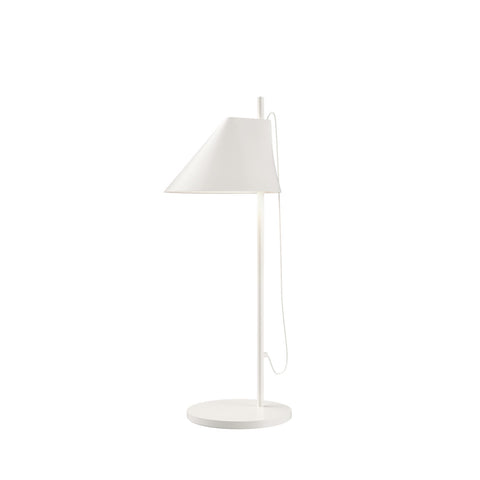 yuh table lamp in all white by louis poulsen