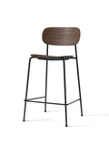 Audo Copenhagen Co Counter Chair, Non-Upholstered in Dark Stained Oak, packshot on white
