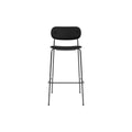 Audo Copenhagen Co Bar Chair, Upholstered, Fully Upholstered in Sierra 1001, packshot on white