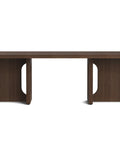 androgyne lounge table in dark stained oak designed by Danielle Siggerud for audo copenhagen