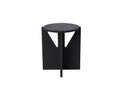 Japandi Style Stool Black by Kristina Dam Studio in Copenhagen