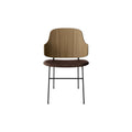 Audo Copenhagen The Penguin Dining Chair in Natural Oak with Aida 0329 seat, packshot on white
