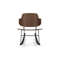 Audo Copenhagen The Penguin Rocking Chair, Walnut, packshot on white