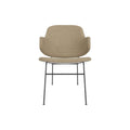 Audo Copenhagen Penguin Lounge Chair, Fully Upholstered in Audo Bouclé 02, packshot on white