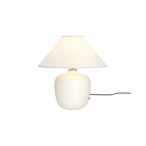 Audo Copenhagen Torso Table Lamp in Sand, packshot on white