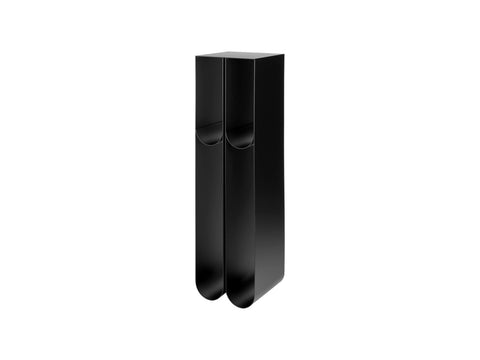 Curved Pedestal, Black by Kristina Dam Studio