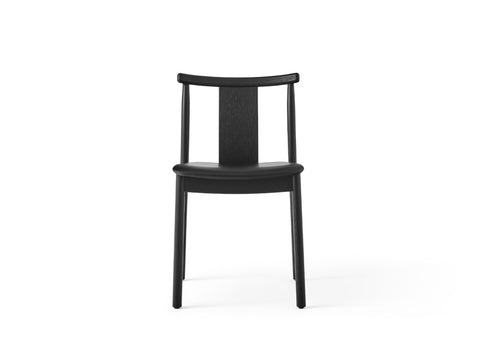 black oak Merkur Dining Chair with dakar 842 leather designed by Skogstad & Wærnes for audo copenhagen