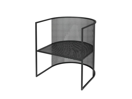 Bauhaus Lounge Chair, Black by Kristina Dam Studio