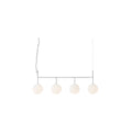 Audo Copenhagen TR Bulb Suspension Frame in Polished Steel, packshot on white