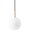 TR Bulb pendant in brushed brass by audo copenhagen