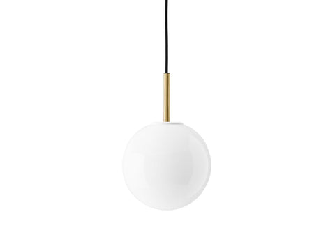 TR Bulb pendant in brushed brass by audo copenhagen