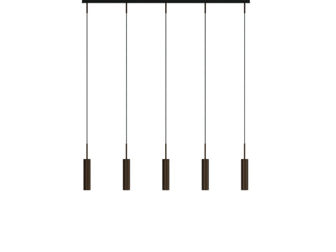 tubulaire rail lighting pendant designed by Krøyer-Sætter-Lassen for audo copenhagen