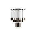 Audo Copenhagen Tubulaire Chandelier 38 Pendants, packshot on white
