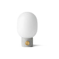 Audo Copenhagen JWDA Table Lamp, Corded in Light Grey Concrete, packshot on white