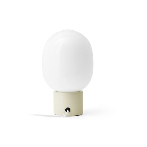 Audo Copenhagen JWDA Table Lamp, Corded in Alabaster White, packshot on white