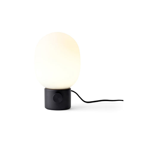 Audo Copenhagen JWDA Table Lamp, Corded in Black Painted Steel, packshot on white