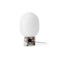 Audo Copenhagen JWDA Table Lamp, Corded in Calacatta Viola Marble, packshot on white