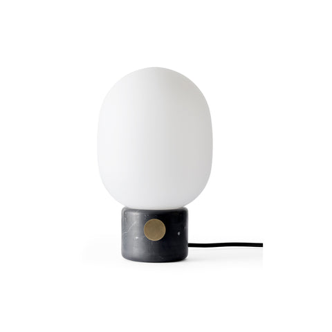 Audo Copenhagen JWDA Table Lamp, Corded in Black Marble, packshot on white