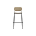 Audo Copenhagen Co Bar Chair, Upholstered, Fully Upholstered in Audo Bouclé 02, packshot on white