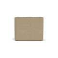 Audo Copenhagen Eave Seamline Modular Sofa, Straight Modules, 34" Depth, Right Corner 34" in Audo Bouclé 02, packshot on white
