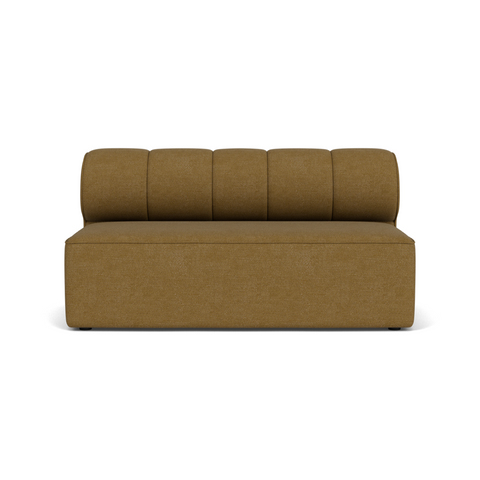 Audo Copenhagen Eave Seamline Modular Sofa, Straight Modules, 34" Depth, Open Section 68" in Audo Bouclé 06, packshot on white