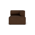 Audo Copenhagen Eave Sectional, 34" Depth, Chaise Modules, Right Chaise Lounge in Audo Bouclé 07, packshot on white