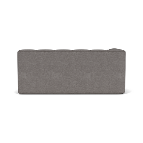 Audo Copenhagen Eave Seamline Modular Sofa, Straight Modules, 34" Depth, Left Corner 68" in Audo Bouclé 16, packshot on white