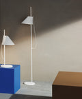 white yuh lamp series by louis poulsen