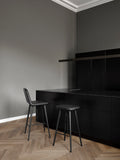Modern Scandinavian bar stool without backrest – Spine by Fredericia